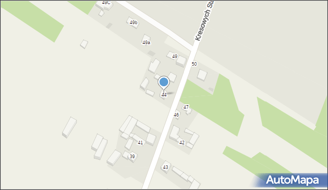 Giemzów, Giemzów, 44, mapa Giemzów