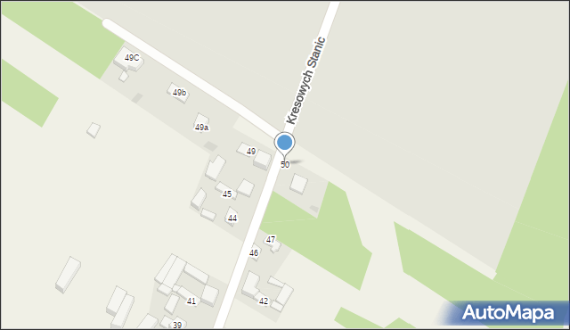 Giemzów, Giemzów, 50, mapa Giemzów