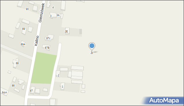 Giemzówek, Giemzówek, 2c, mapa Giemzówek