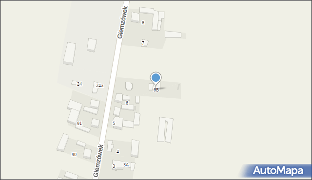 Giemzówek, Giemzówek, 6B, mapa Giemzówek