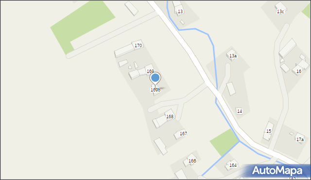 Gierałcice, Gierałcice, 169b, mapa Gierałcice