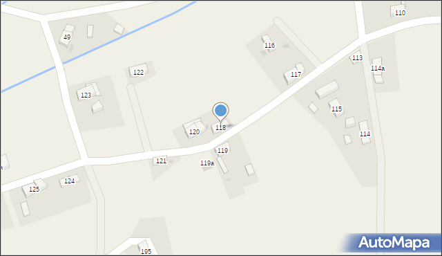 Gierałtów, Gierałtów, 118, mapa Gierałtów