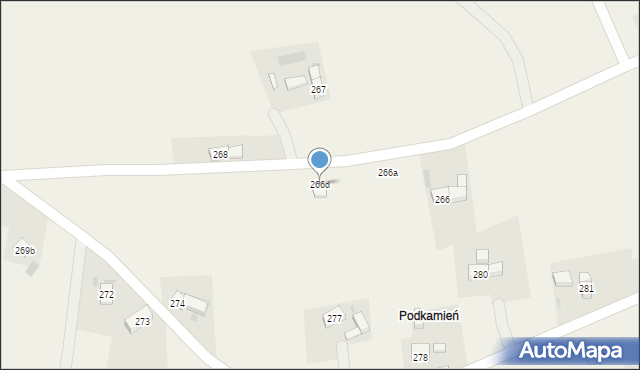 Gierałtów, Gierałtów, 266d, mapa Gierałtów