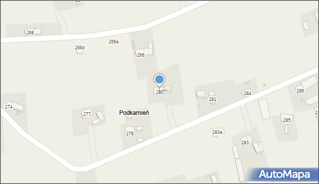 Gierałtów, Gierałtów, 280, mapa Gierałtów