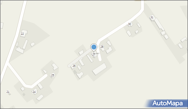 Gierczyce, Gierczyce, 27, mapa Gierczyce