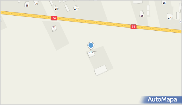 Gierczyce, Gierczyce, 41a, mapa Gierczyce