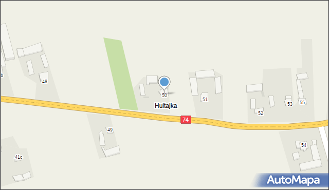 Gierczyce, Gierczyce, 50, mapa Gierczyce