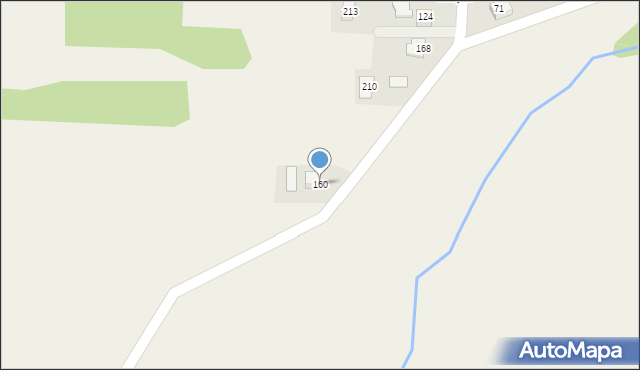 Gierczyce, Gierczyce, 160, mapa Gierczyce