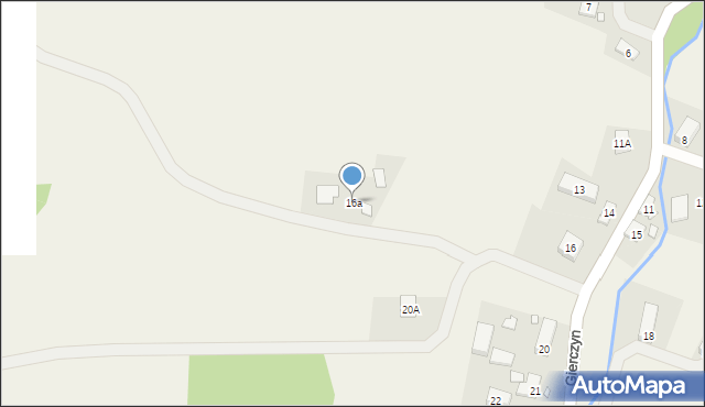 Gierczyn, Gierczyn, 16a, mapa Gierczyn