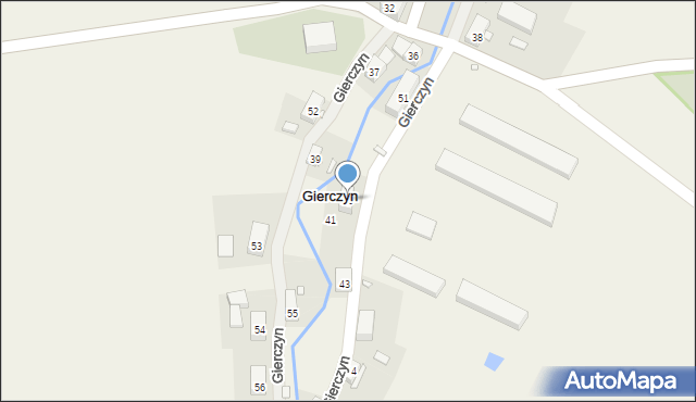 Gierczyn, Gierczyn, 40, mapa Gierczyn