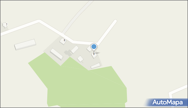 Gilbowszczyzna, Gilbowszczyzna, 9, mapa Gilbowszczyzna