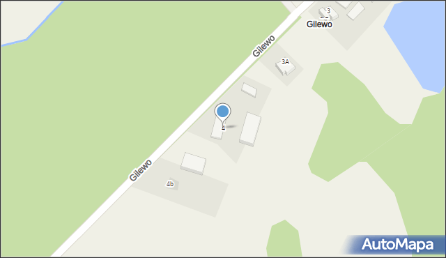 Gilewo, Gilewo, 4, mapa Gilewo