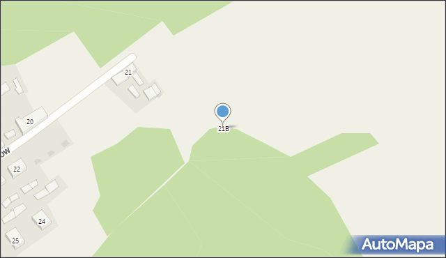 Gilów, Gilów, 21B, mapa Gilów
