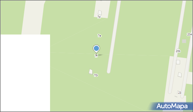 Gilówka Dolna, Gilówka Dolna, 7f, mapa Gilówka Dolna