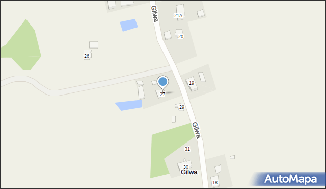 Gilwa, Gilwa, 27, mapa Gilwa