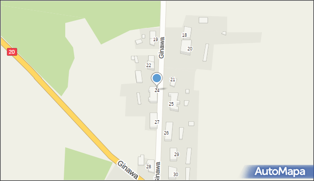 Ginawa, Ginawa, 24, mapa Ginawa