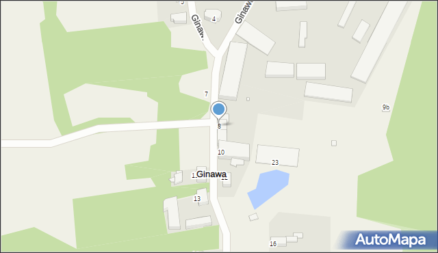 Ginawa, Ginawa, 8, mapa Ginawa