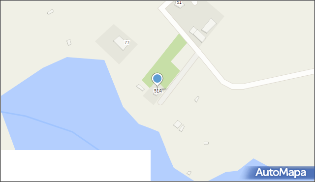 Giże, Giże, 51A, mapa Giże