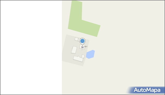 Gizewo, Gizewo, 34, mapa Gizewo