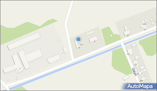 Giżyn, Giżyn, 8b, mapa Giżyn