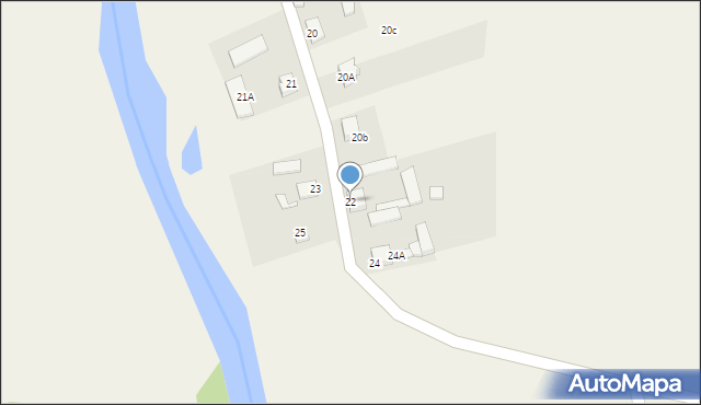 Giżynek, Giżynek, 22, mapa Giżynek