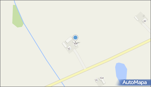 Giżynek, Giżynek, 42a, mapa Giżynek