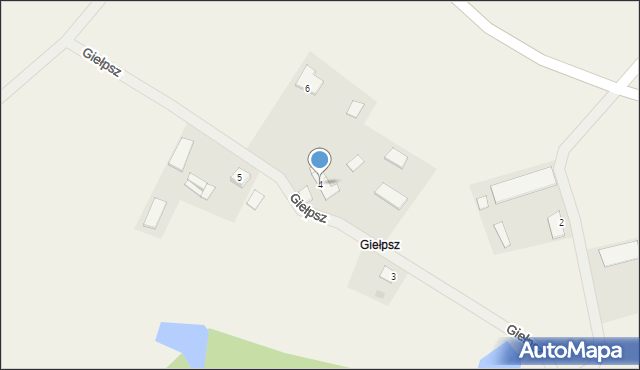Karszewo, Giełpsz, 4, mapa Karszewo
