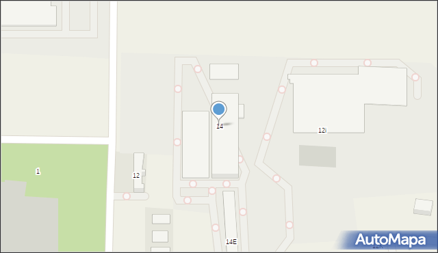 Ksawerów, Giełdowa, 14, mapa Ksawerów