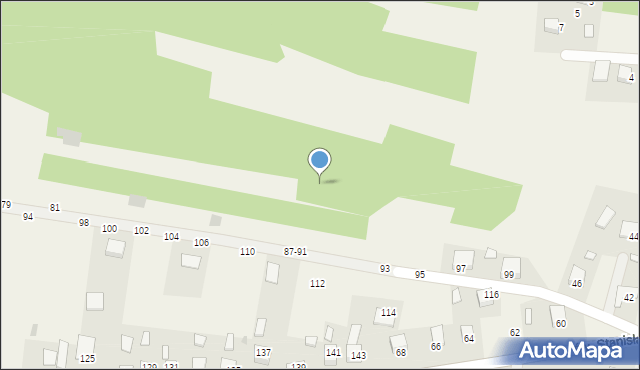 Mokrzyska, Gibałówka, 79f, mapa Mokrzyska