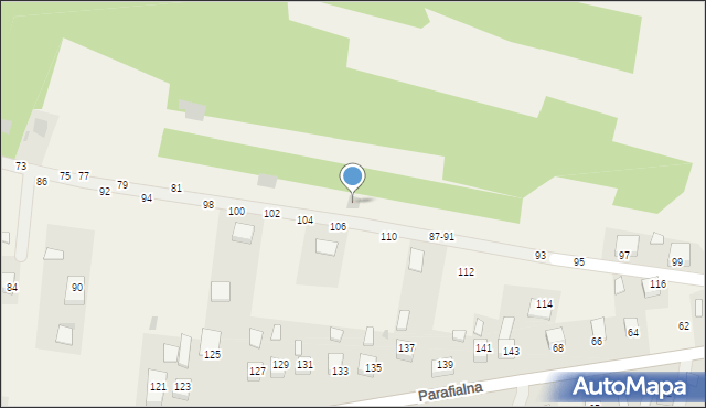 Mokrzyska, Gibałówka, 87, mapa Mokrzyska