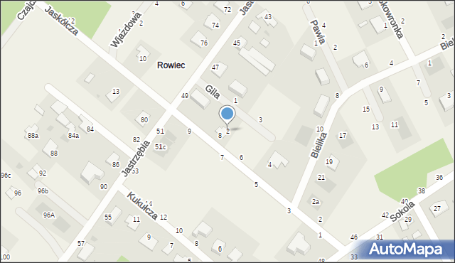 Murowaniec, Gila, 2, mapa Murowaniec