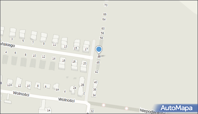 Ożarów Mazowiecki, Gierymskiego Aleksandra, 48, mapa Ożarów Mazowiecki