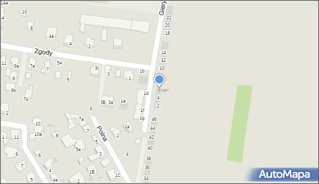 Ożarów Mazowiecki, Gierymskiego Aleksandra, 6, mapa Ożarów Mazowiecki