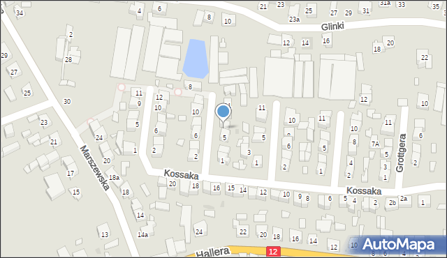 Pleszew, Gierymskiego, 7, mapa Pleszew