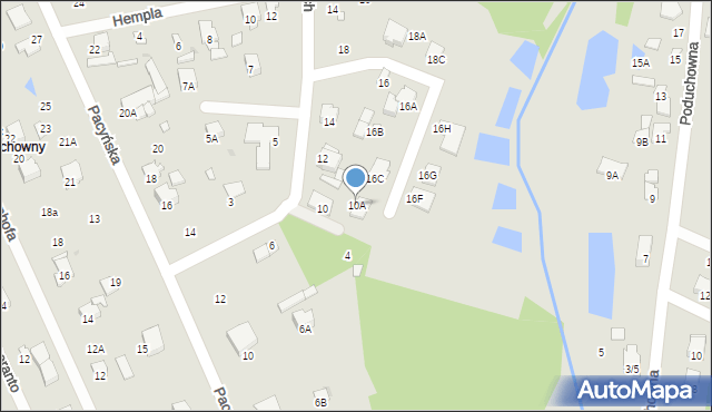 Radom, Gierymskich Aleksandra i Maksymiliana, 10A, mapa Radomia