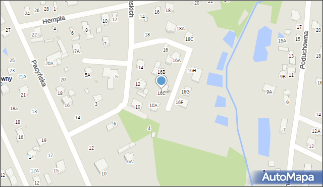 Radom, Gierymskich Aleksandra i Maksymiliana, 16C, mapa Radomia