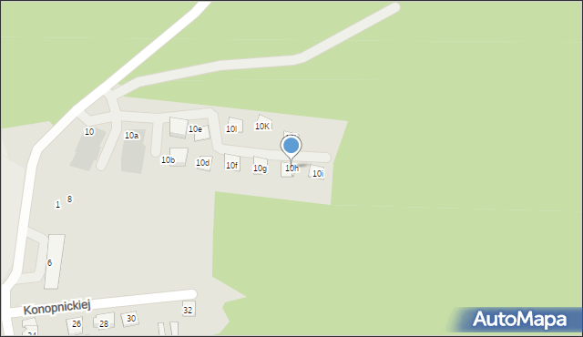Siemiatycze, Gilewskiego Ignacego, 10h, mapa Siemiatycze