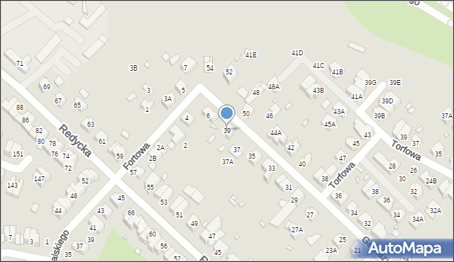 Wrocław, Gimnazjalna, 39, mapa Wrocławia