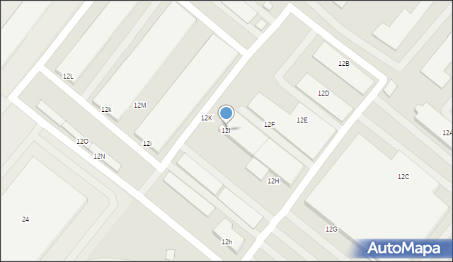 Wrocław, Giełdowa, 12I, mapa Wrocławia
