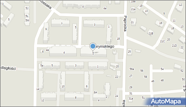 Zduńska Wola, Gierymskiego Aleksandra, 2, mapa Zduńska Wola