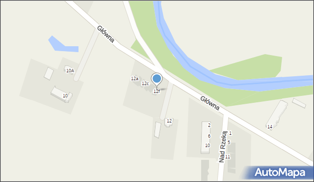 Barchnowy, Główna, 12f, mapa Barchnowy