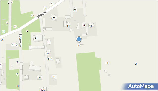 Barkowice Mokre, Główna, 60, mapa Barkowice Mokre