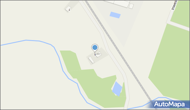 Bierawa, Gliwicka, 6, mapa Bierawa