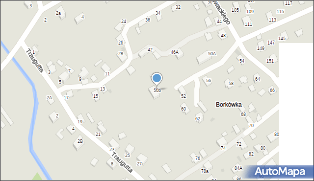Brzozów, Głowackiego Bartosza, 50b, mapa Brzozów