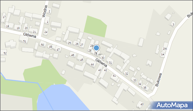 Chłopowo, Główna, 29A, mapa Chłopowo