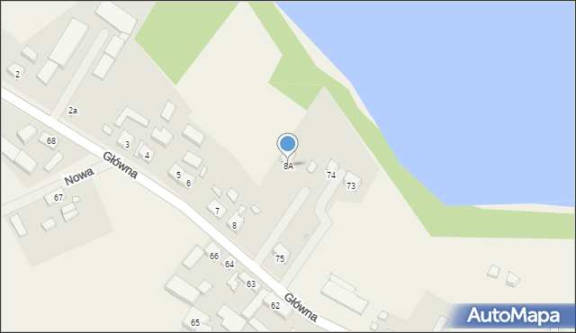 Chłopowo, Główna, 8A, mapa Chłopowo