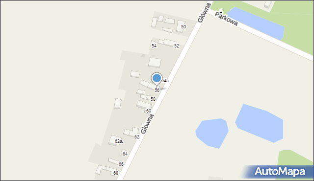 Chorzenice, Główna, 56, mapa Chorzenice