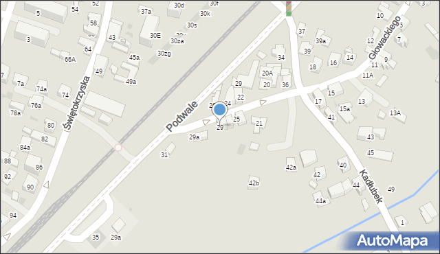 Chrzanów, Głowackiego Bartosza, 29, mapa Chrzanów