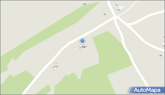 Chrzanów, Główna, 100B, mapa Chrzanów