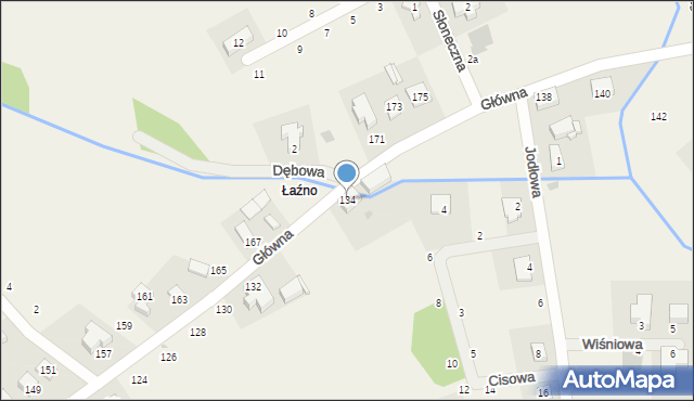 Chwałowice, Główna, 134, mapa Chwałowice